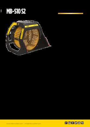 Просіювальні ківш-корзини MB Crusher MB-S10 S2