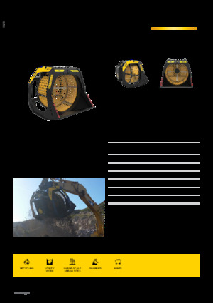 Просіювальні ківш-корзини MB Crusher MB-S18 S4