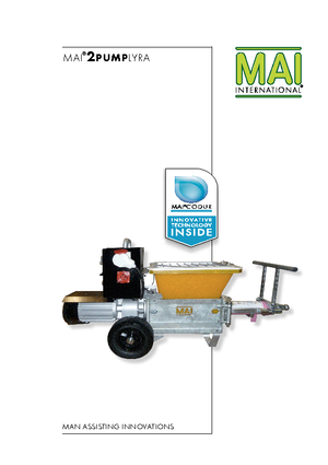 Гвинтові конвеєрні насоси MAI® MAI 2 Pump Lyra