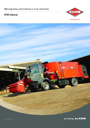 Кормові змішувачі з автономним приводом Kuhn SPV Intense 27.2 CL