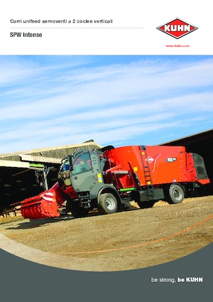 Кормові змішувачі з автономним приводом Kuhn SPV Intense 27.2 CL