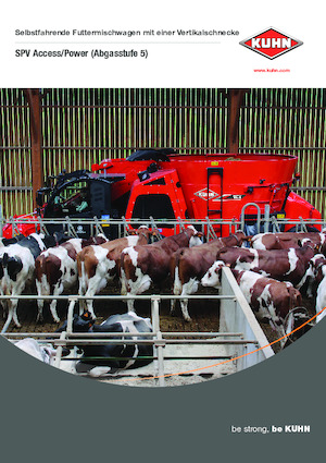Кормові змішувачі з автономним приводом Kuhn SPV Power 17.1 DL