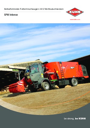 Кормові змішувачі з автономним приводом Kuhn SPW Intense 18.2 CS