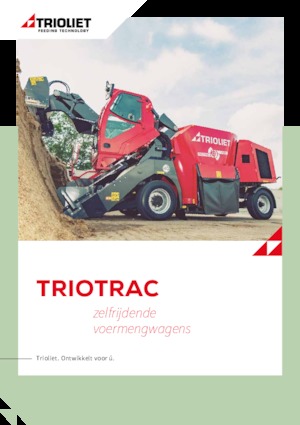Кормові змішувачі з автономним приводом Trioliet Triotrac 1700