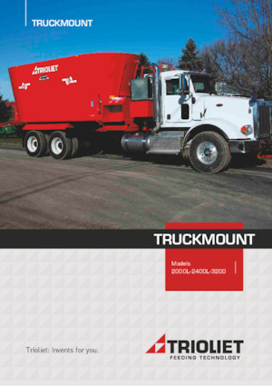 Кормові змішувачі з автономним приводом Trioliet Triotrac M 1400 ZK
