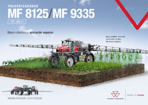 Самохідні польові обприскувачі Massey Ferguson MF 9335