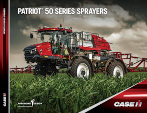 Самохідні польові обприскувачі Case IH Patriot 4450