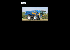 Самохідні польові обприскувачі Delvano Terresta