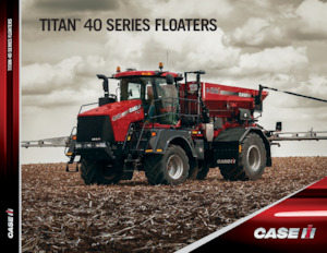 Самохідні польові обприскувачі Case IH Titan 4540