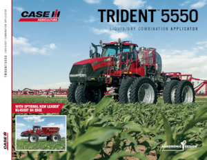 Самохідні польові обприскувачі Case IH Trident 5550
