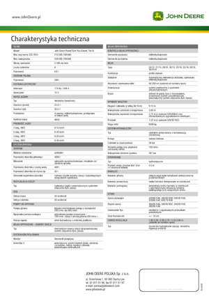 Самохідні польові обприскувачі John Deere 5430i