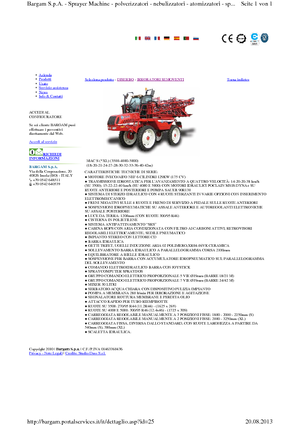 Самохідні польові обприскувачі Bargam Mac 5000 S