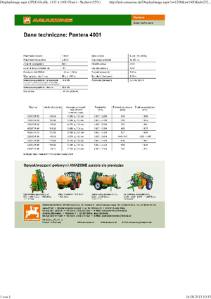Самохідні польові обприскувачі Amazone Pantera 4001 (33)