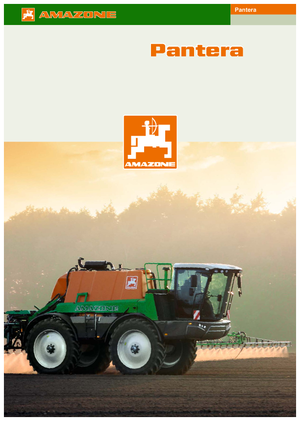 Самохідні польові обприскувачі Amazone Pantera 4001 (33)
