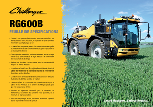 Самохідні польові обприскувачі Challenger RoGator 655