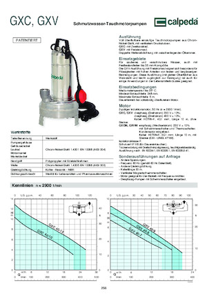 Каналізаційні насоси Calpeda GXC 40-13