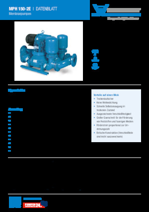 Каналізаційні насоси Heide-Pumpen MPH 150-2D