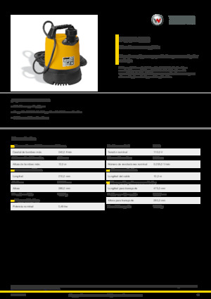Каналізаційні насоси Wacker Neuson PSG2 500