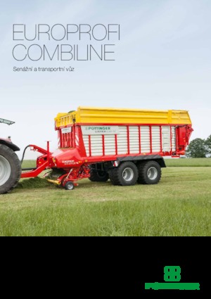 Спрощені причепи для силосу Pöttinger Europrofi 5510 L