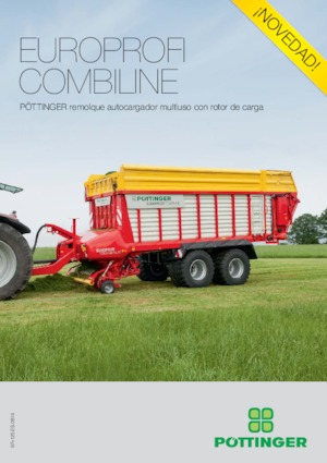 Спрощені причепи для силосу Pöttinger Europrofi 5510 L