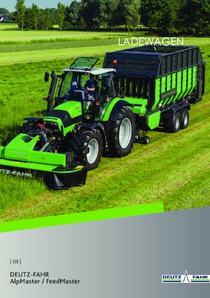 Спрощені причепи для силосу DEUTZ-FAHR FeedMaster 3600 T