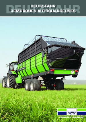 Спрощені причепи для силосу DEUTZ-FAHR FeedMaster 3600 T