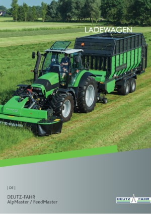 Спрощені причепи для силосу DEUTZ-FAHR FeedMaster 3900
