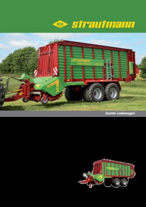 Спрощені причепи для силосу Strautmann Giga-Vitesse CFS 4001