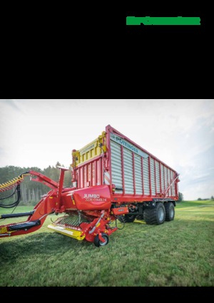 Спрощені причепи для силосу Pöttinger Jumbo 10020 D