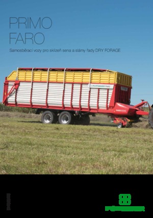 Спрощені причепи для силосу Pöttinger Primo 801 L