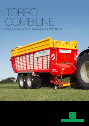 Спрощені причепи для силосу Pöttinger Torro 5510 L 