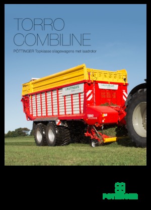 Спрощені причепи для силосу Pöttinger Torro 6010 L 