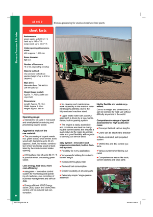 Подрібнювальні машини Jenz AZ 460 D