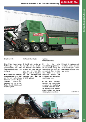 Подрібнювальні машини Jenz AZ 960 DXL