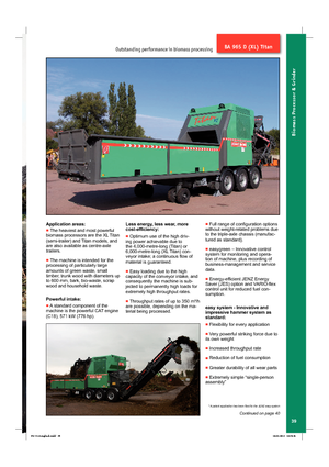 Подрібнювальні машини Jenz BA 965 DXL