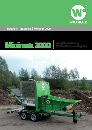 Подрібнювальні машини Willibald MiniMax 2000