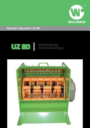 Подрібнювальні машини Willibald UZ 80