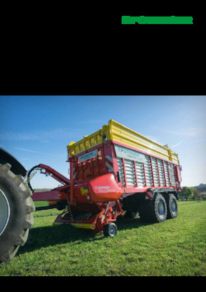 Спрощені причепи для силосу Pöttinger Europrofi 5510 L