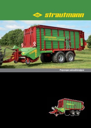 Спрощені причепи для силосу Strautmann Giga-Vitesse CFS 4001