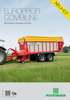 Спрощені причепи для силосу Pöttinger Europrofi 5510 L
