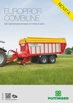 Спрощені причепи для силосу Pöttinger Europrofi 5510 L