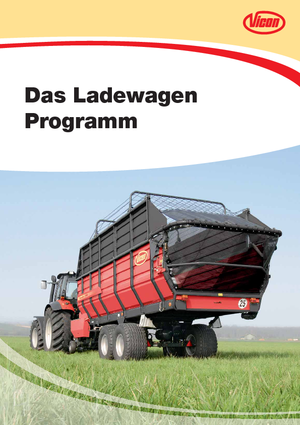 Спрощені причепи для силосу Vicon Feedex 360 T