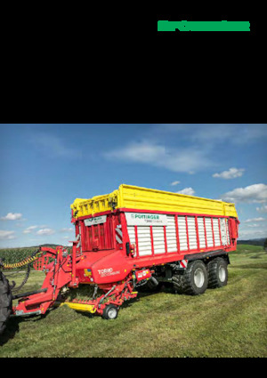 Спрощені причепи для силосу Pöttinger Torro 5510 L 