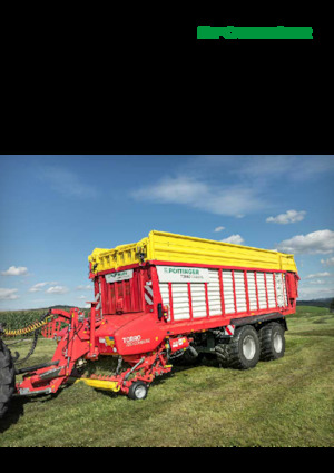 Спрощені причепи для силосу Pöttinger Torro 5510 L 