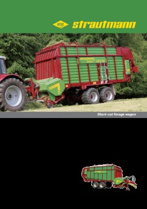 Спрощені причепи для силосу Strautmann Zelon CFS 2501 DO