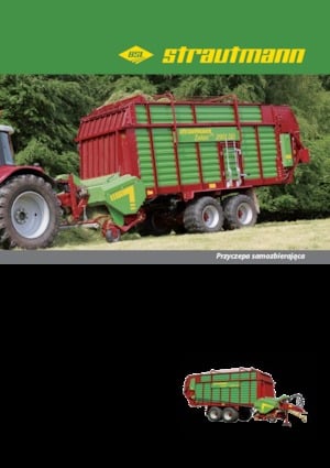 Спрощені причепи для силосу Strautmann Zelon CFS 2501 DO