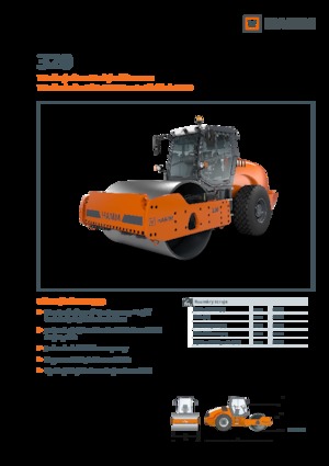 одновальцові дорожні катки Hamm 320