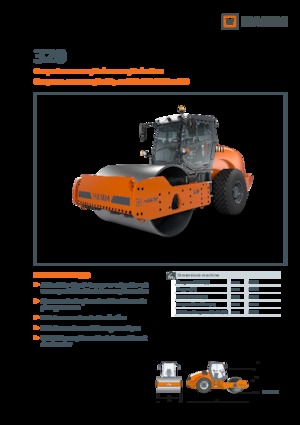 одновальцові дорожні катки Hamm 320