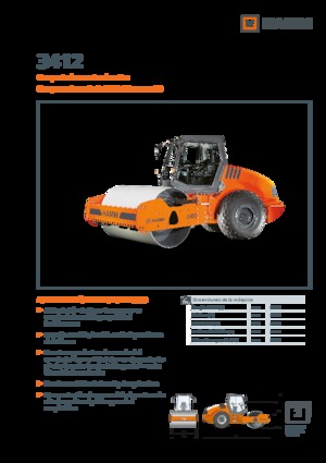 одновальцові дорожні катки Hamm 3412