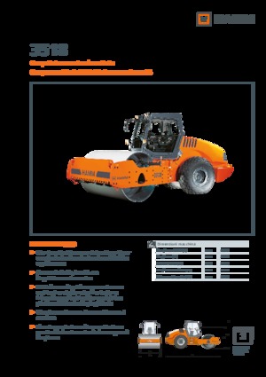 одновальцові дорожні катки Hamm 3518